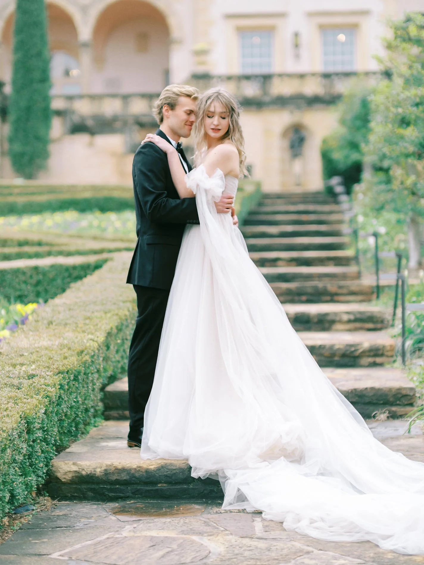 Fine-art bridal portrait